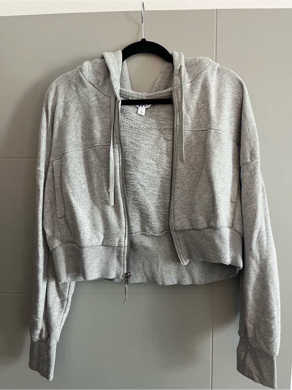 Joy Lab • Cropped Zip Hoodie with Drawstring